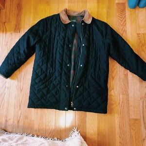 Ralph Lauren black quilted jacket